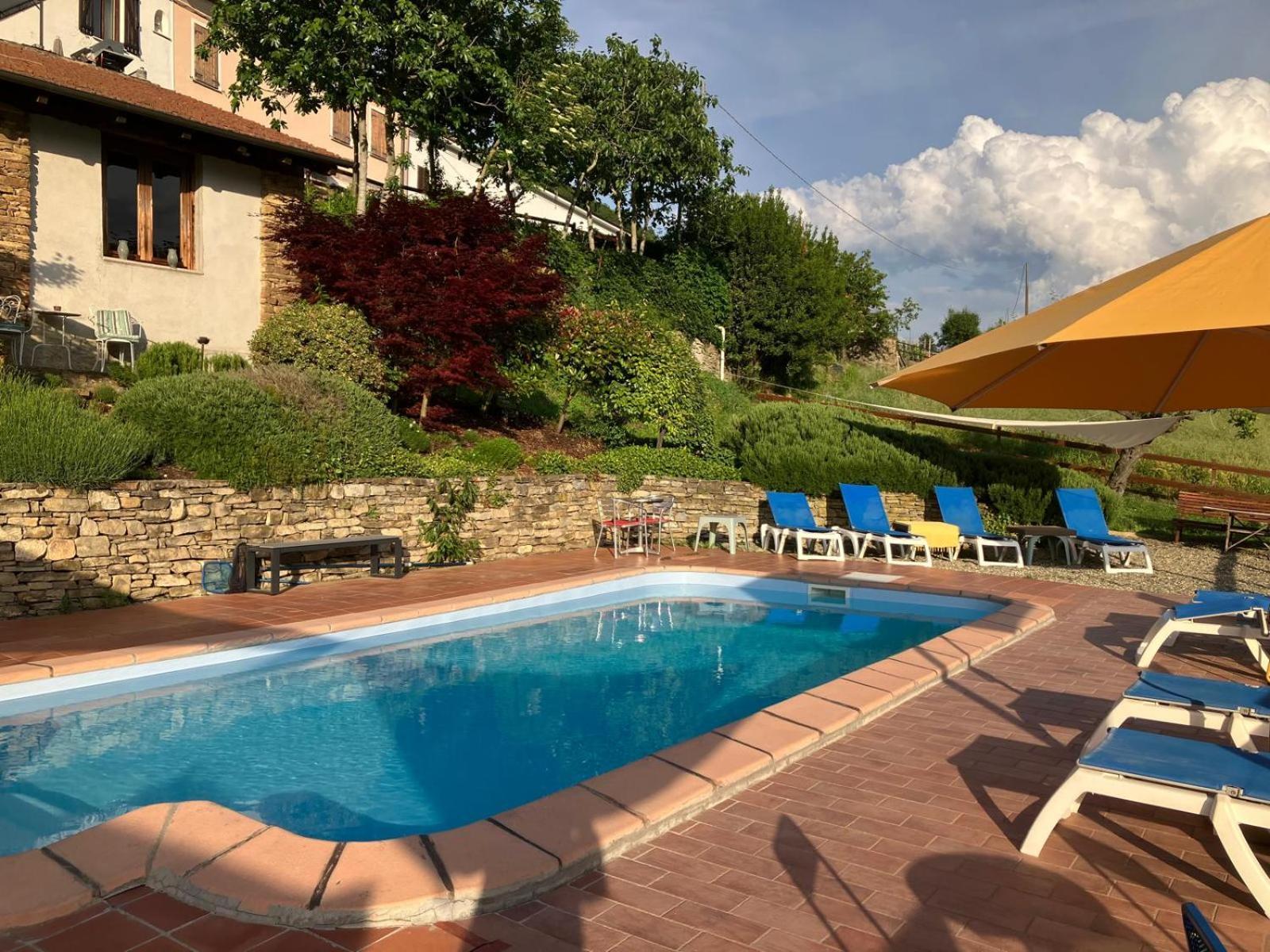 Casa Petra - Casa Tre Stelle - Casa Caneva - Ferien Fuer 6-14 Personen Ponti المظهر الخارجي الصورة